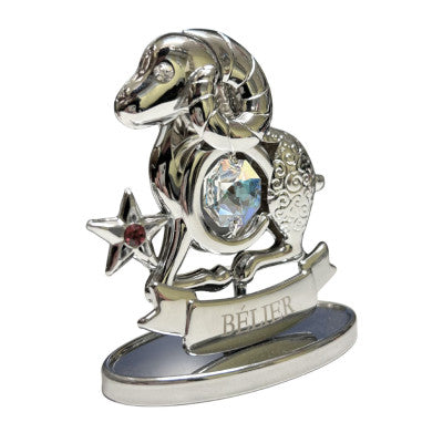 Statuette Argentée Crystocraft - Signe Du Verseau