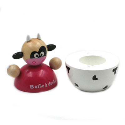 Boite à Dents Bois Vache