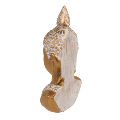 Buste De Bouddha En Résine 27.5 Cm
