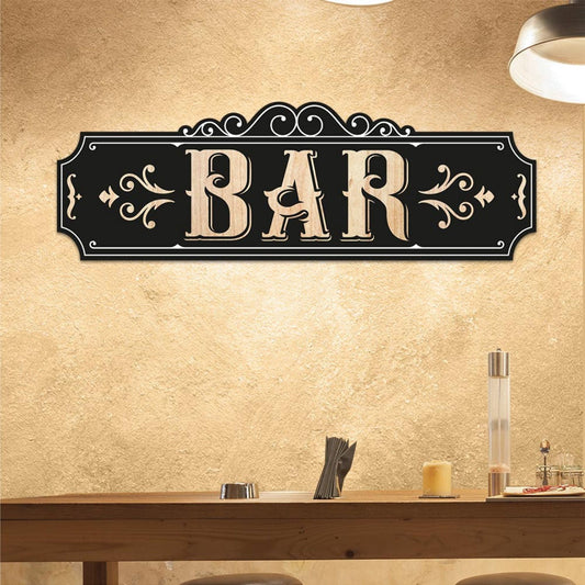Plaque Bar Western 90 Cm