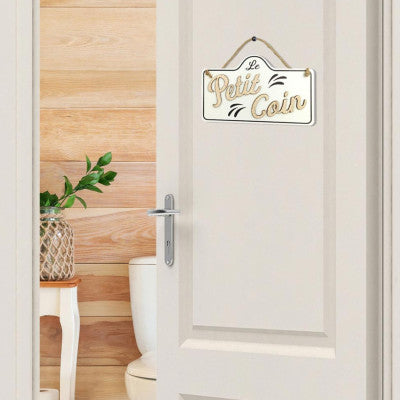 Plaque Déco Bois - Le Petit Coin