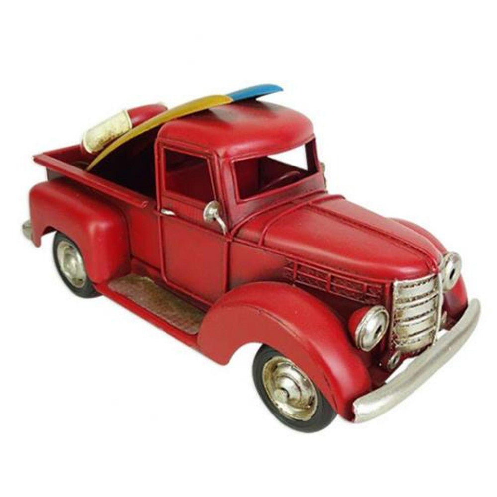 Réplique Voiture Pick-Up Rouge Vintage