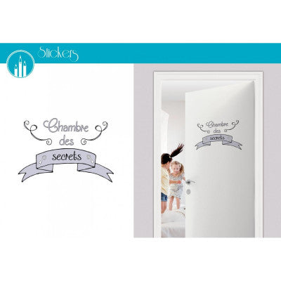 Stickers Chambre Des Secrets - 1 Planche 20 X 70 Cm