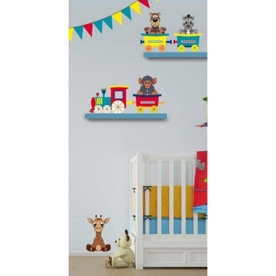 Stickers Muraux Cirque Animaux Train | Déco Chambre Enfant & Bébé