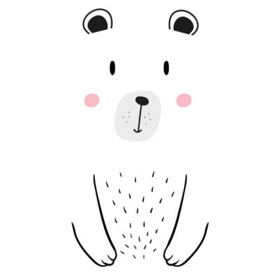 Stickers De Porte - Ours