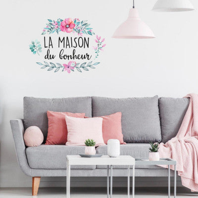 Stickers Maison Du Bonheur