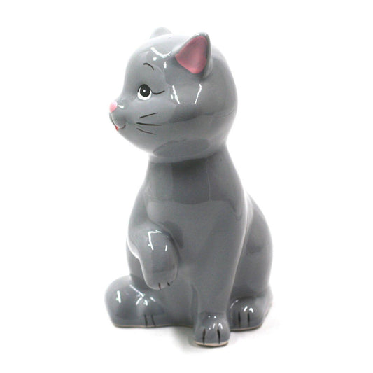 Tirelire Chat Gracile - Gris