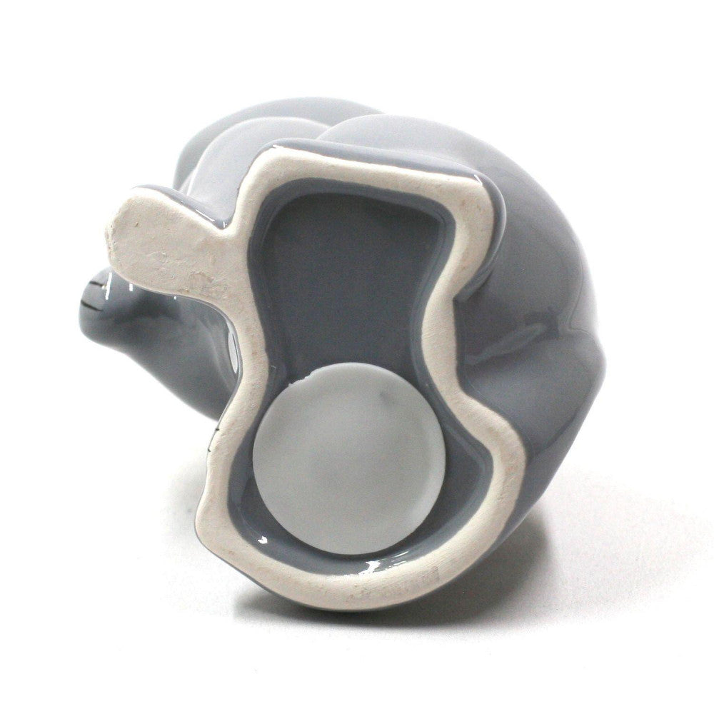 Tirelire Chat Gracile - Gris