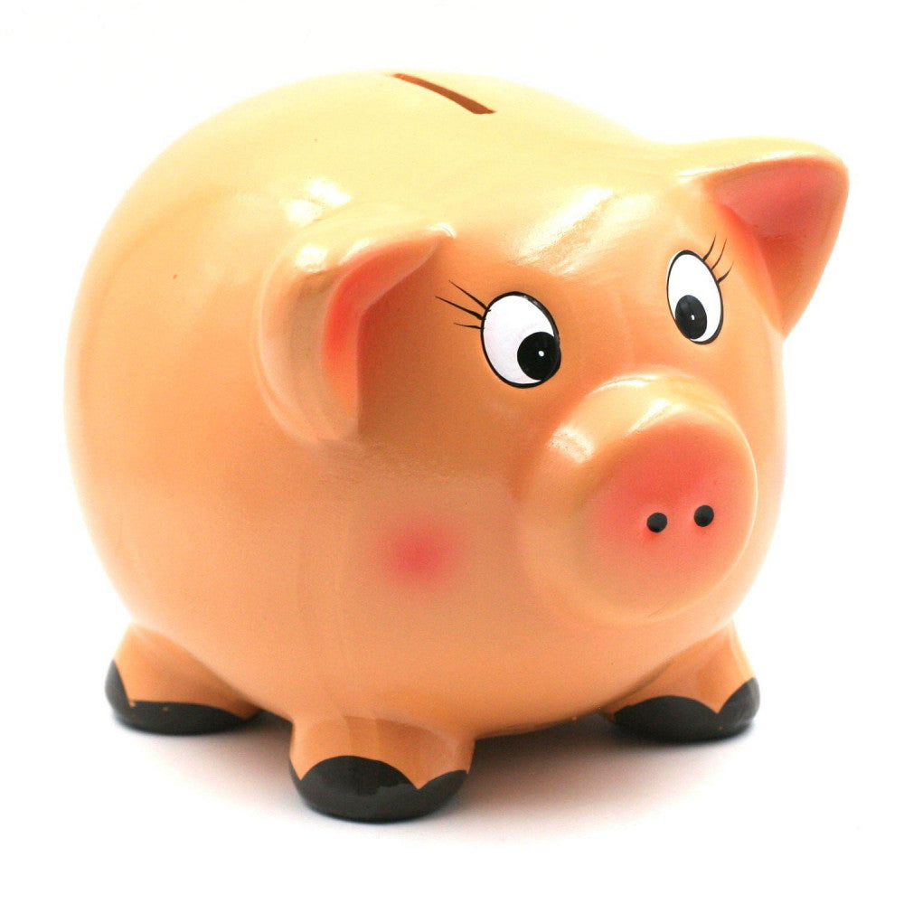 Tirelire En Forme De Cochon Avec Un Marteau
