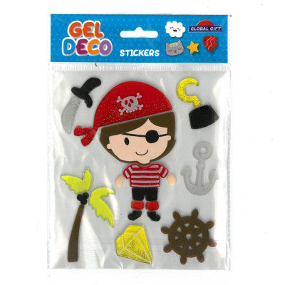  Autocollants Fenêtre Vitro Statique Pirate