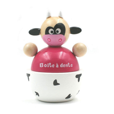  Boite à Dents Bois Vache