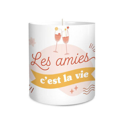  Bougie En Pot - Les Amies