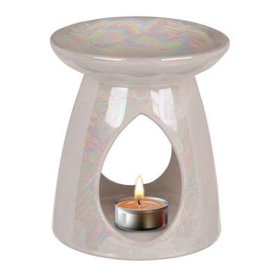  Brûle Parfum Bougie - Blanc Nacré