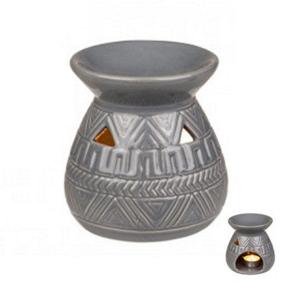  Brûle Parfum Décoratif Coloris Gris - En Céramique