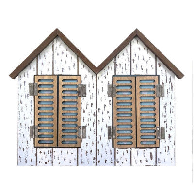  Cadre Double Volet Rustique - 33 X 26 Cm