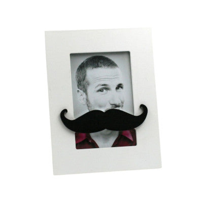  Cadre Photo Blanc Avec Moustache