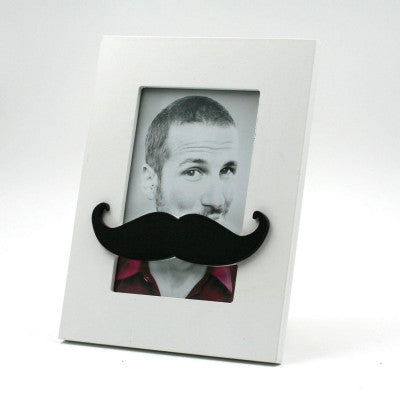  Cadre Photo Blanc Avec Moustache