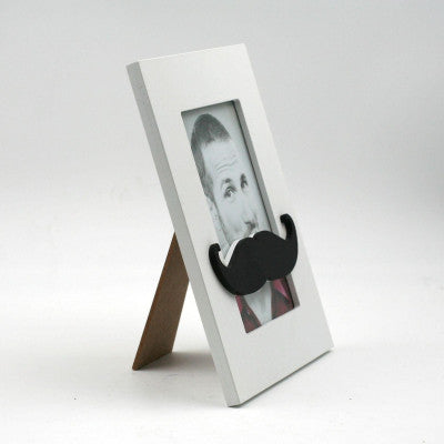  Cadre Photo Blanc Avec Moustache