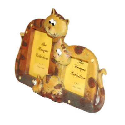  Cadre Photo Chatons - 11 Cm