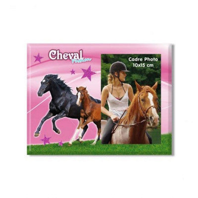  Cadre Photo Cheval - Modèle Avec Deux Chevaux Au Galop