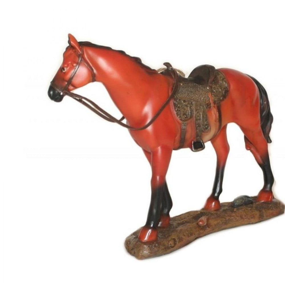  Cheval Avec Selle - 19 Cm