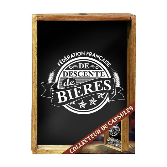 Collecteur De Capsules De Bières En Bois