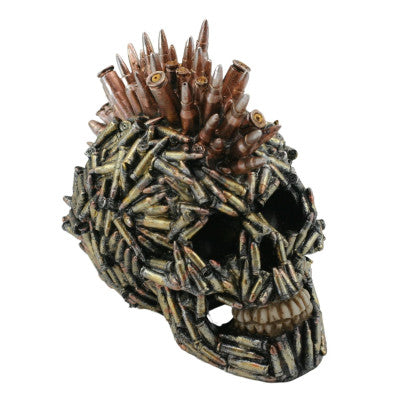  Crâne Balles Steampunk - 17 Cm
