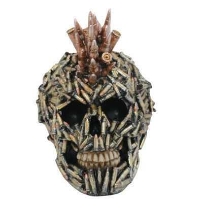  Crâne Balles Steampunk - 17 Cm