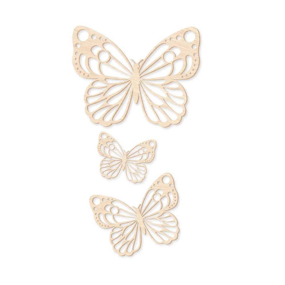  Déco En Bois - Papillons