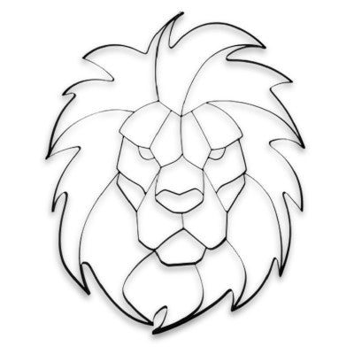  Déco Murale En Métal - Lion