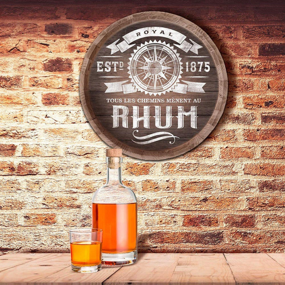  Déco Murale Tonneau De Rhum 40 Cm