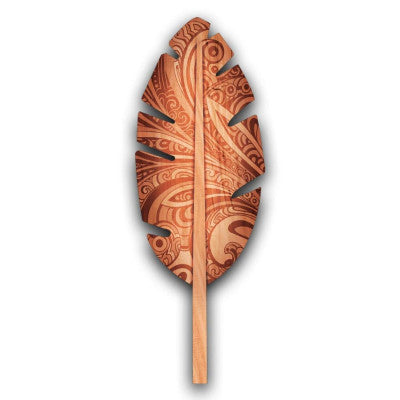  Feuille De Palmier Décorative En Bois - 88 Cm