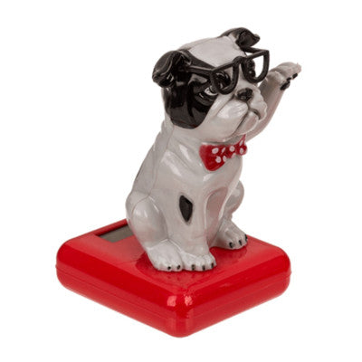  Figurine Mobile Solaire Bulldog
