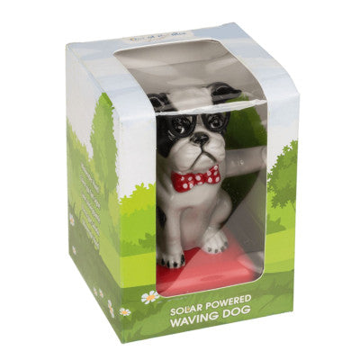  Figurine Mobile Solaire Bulldog