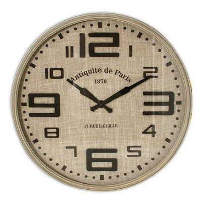  Horloge Murale Vintage Antiquité 60 Cm - Rue De Lille