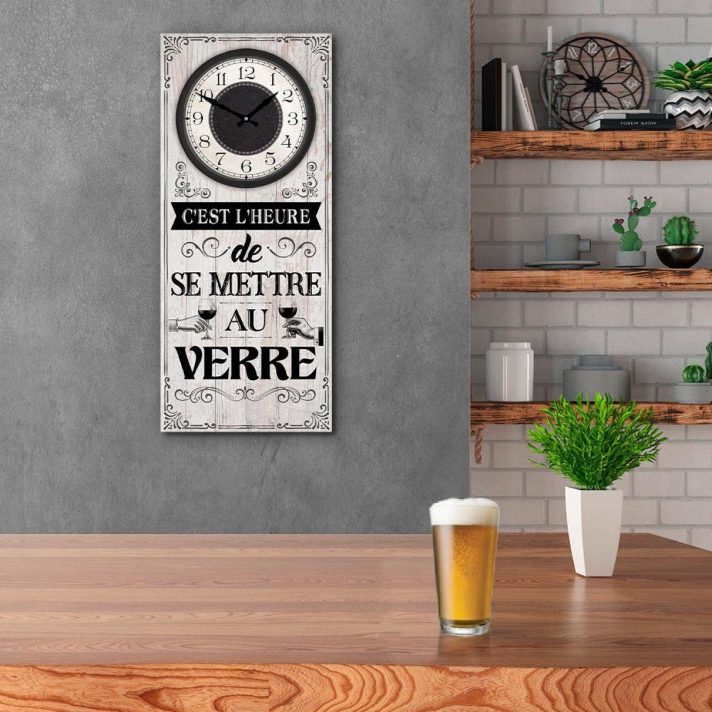  Horloge Rectangulaire Se Mettre Au Verre