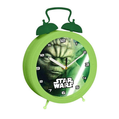 STAR WARS L'Heure De La Force - Horloge Yoda - 23 Cm