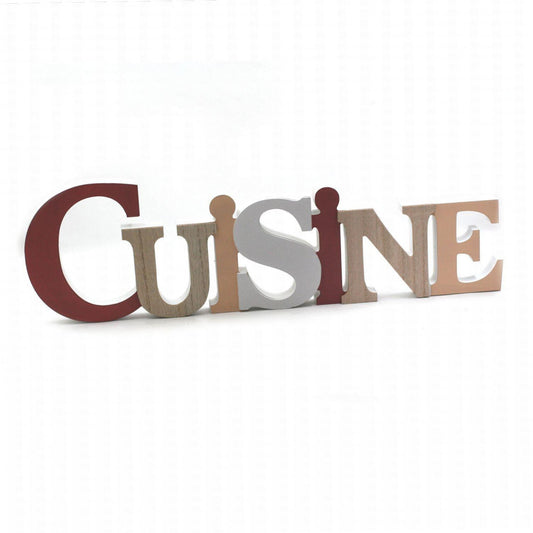  Mot Déco Cuisine - Multicolore