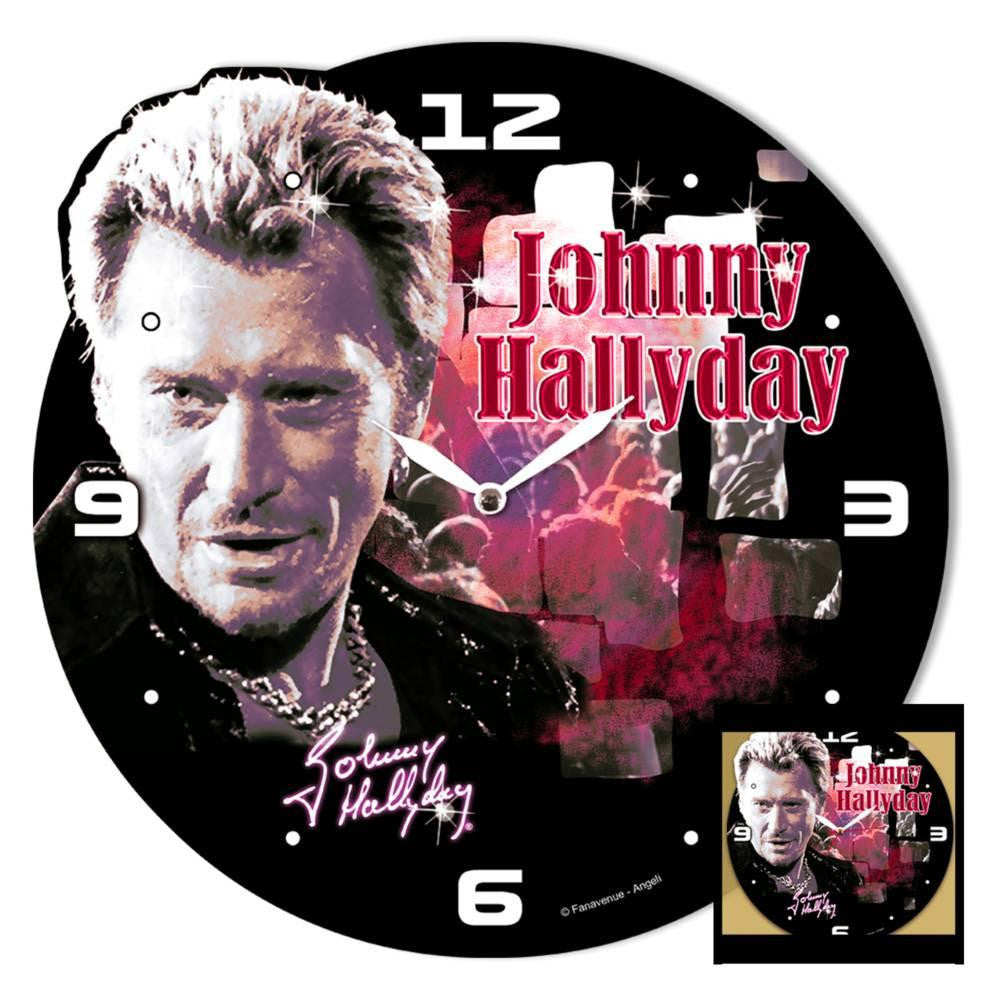  Pendule Johnny Hallyday Concert