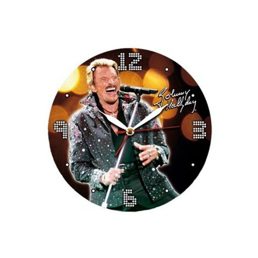  Pendule Johnny Hallyday En Concert