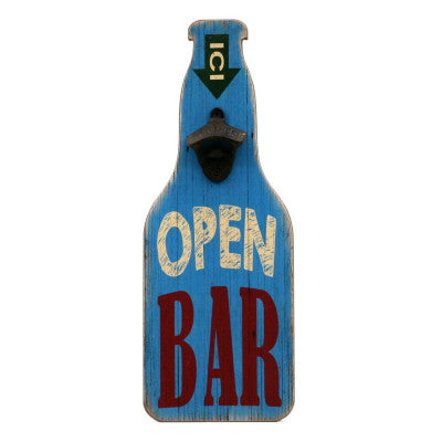  Plaque Décapsuleur - Open Bar