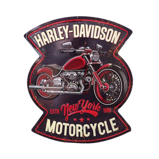  Plaque Déco Motorcycle