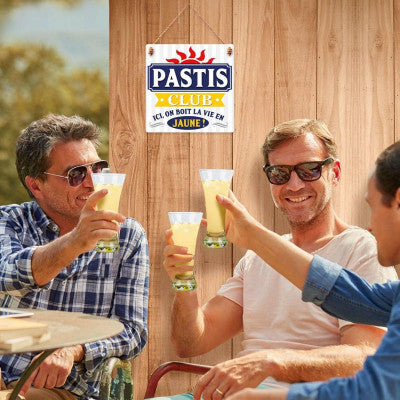  Plaque En Bois - Pastis Club