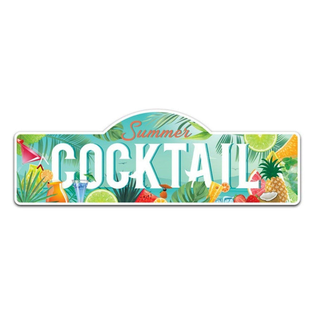  Plaque Géante Summer Cocktail