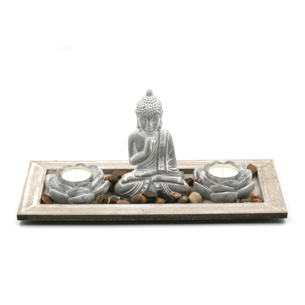  Porte Bougies Bouddha