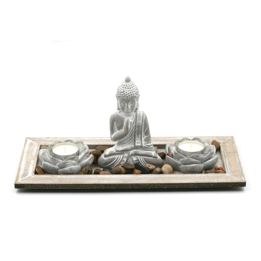  Porte Bougies Bouddha