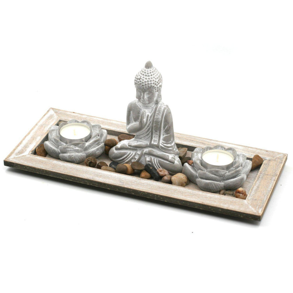  Porte Bougies Bouddha