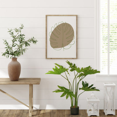  Philodendron Artificiel H. 80 Cm