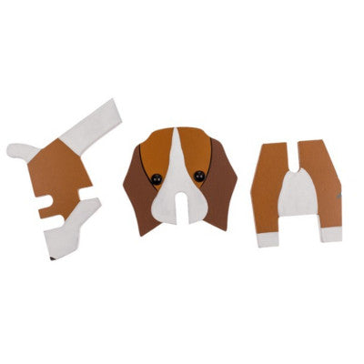  Porte Lunettes En Bois - Chien