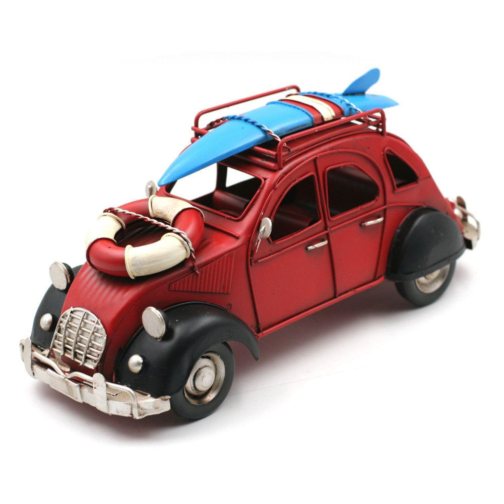  Réplique En Métal 25 Cm 2 Chevaux Surfer